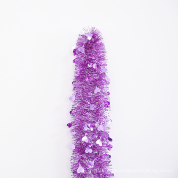 Valentines Day tinsel garland hanging decoration for wedding party supplies